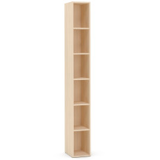 Шатура Стеллаж прямой Челси,Римини, 38.2x29x232.6 см
