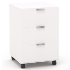 Шатура Тумба выкатная Сохо белая, 46x44.6x65.1 см