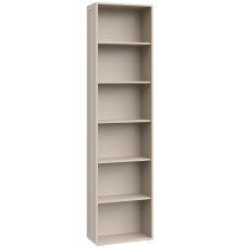 Шатура Стеллаж прямой Монреаль беж торцевой, 61.2x24.8x232.6 см