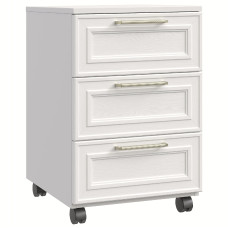 Шатура Тумба выкатная Монреаль белый, 46.4x44.6x64.9 см