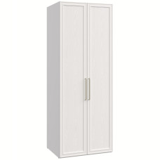 Шатура Шкаф двухстворчатый Монреаль белый, 61.2x88.6x232.6 см