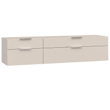 Шатура Тумба навесная под телевизор Сохо беж, 45.8x178x41.9 см