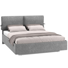 Шатура Кровать двуспальная 160х200 Дуо с подъемным механизмом, 180x214x110 см