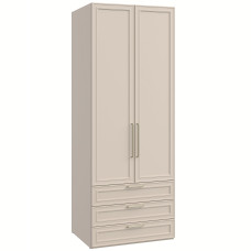 Шатура Шкаф двухстворчатый Монреаль беж, 61.2x88.6x232.6 см