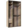 Шатура Шкаф-витрина трехстворчатый Next, 61x133x249 см