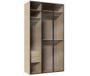 Шатура Шкаф-витрина трехстворчатый Next, 61x133x249 см