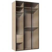 Шатура Шкаф-витрина трехстворчатый Next, 61x133x249 см