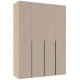 Шатура Шкаф четырехстворчатый Next, 60.6x177.4x249 см