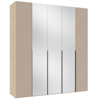 Шатура Шкаф пятистворчатый Next с зеркалами, 61x221.8x249 см