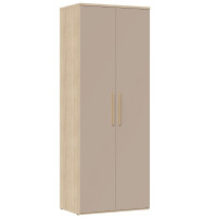 Шатура Шкаф двухстворчатый Алтея тауп, 50.2x80.2x210 см
