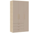 Шатура Шкаф трехстворчатый Алтея тауп, 50.2x120.2x210 см Шатура Шкаф трехстворчатый Алтея тауп, 50.2x120.2x210 см