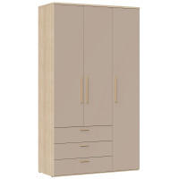 Шатура Шкаф трехстворчатый Алтея тауп, 50.2x120.2x210 см