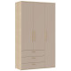 Шатура Шкаф трехстворчатый Алтея тауп, 50.2x120.2x210 см