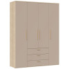 Шатура Шкаф четырехстворчатый Алтея тауп, 50.2x160.2x210 см