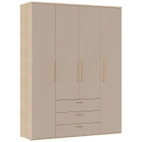Шатура Шкаф четырехстворчатый Алтея тауп, 50.2x160.2x210 см