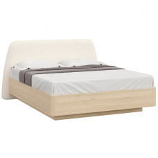 Шатура Кровать двуспальная 160х200 Альба, основание щитовое, 190x218x102 см