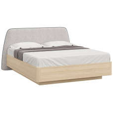 Шатура Кровать двуспальная 160х200 Альба, основание щитовое, 190x218x102 см