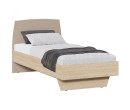 Шатура Кровать односпальная 90х200 Алтея тауп, 98x206.2x96 см Шатура Кровать односпальная 90х200 Алтея тауп, 98x206.2x96 см